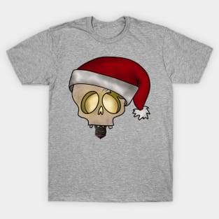 Skull with Lightbulb T-Shirt